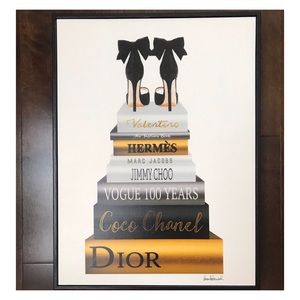 ❣️SOLD❣️ Coco Chanel, JimmyChoo, Dior shoes frame